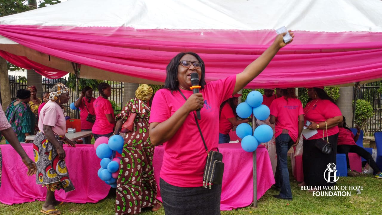 Audience at the women's health talk show